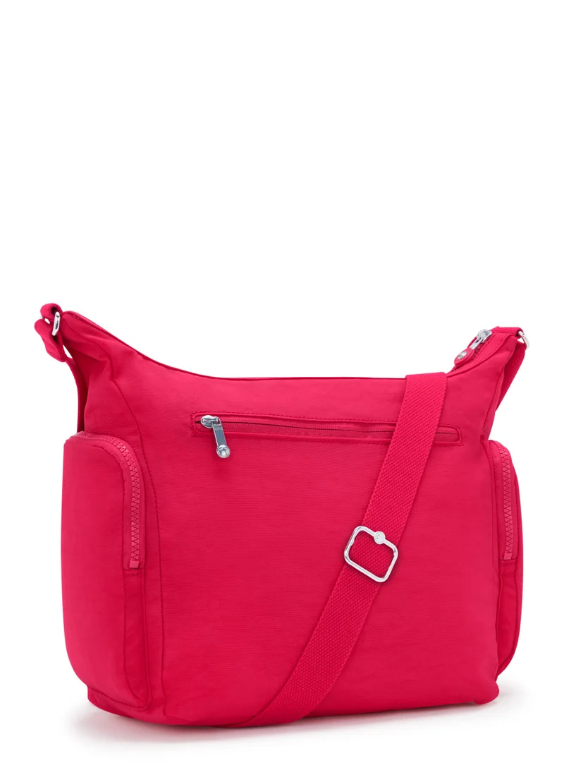 kipling GabbLarge Crossbody Bag with Adjustable Straps Confetti Pink-I5740T73