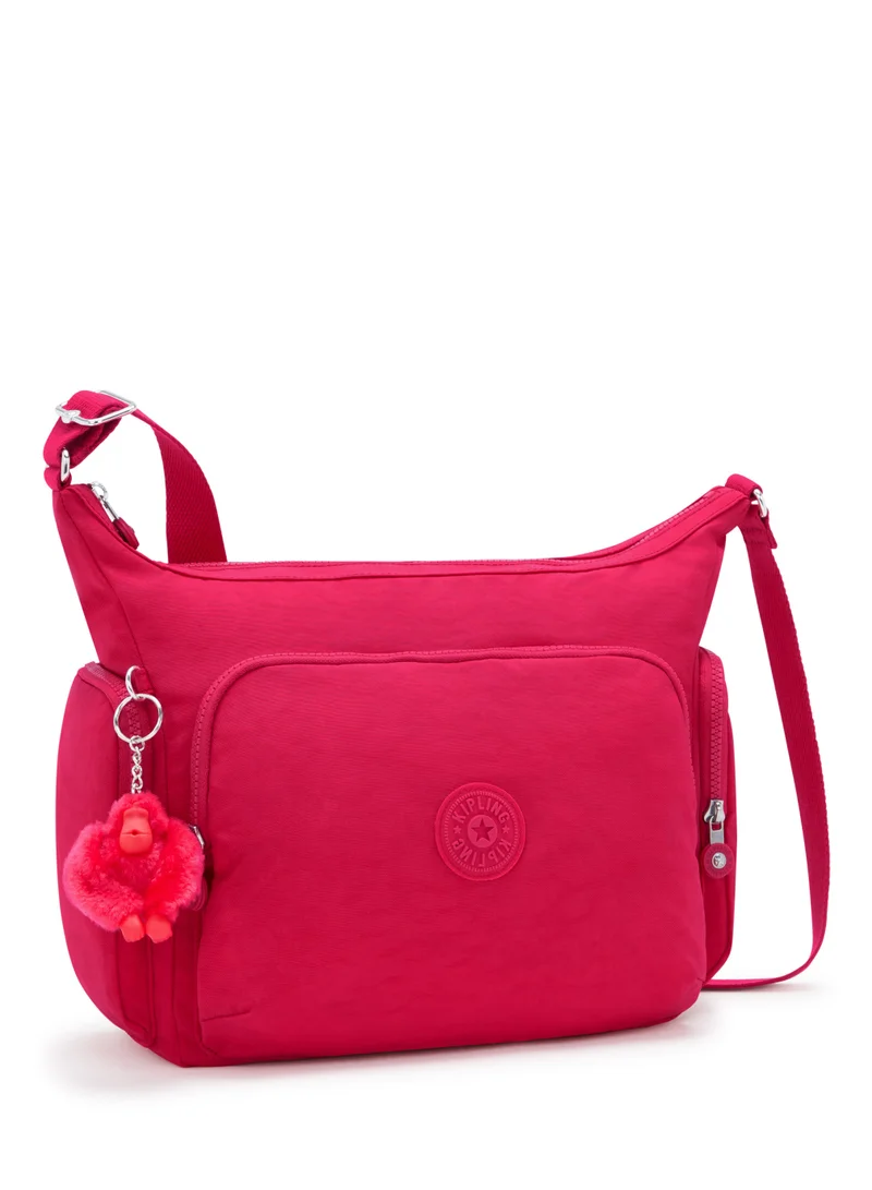 kipling GabbLarge Crossbody Bag with Adjustable Straps Confetti Pink-I5740T73