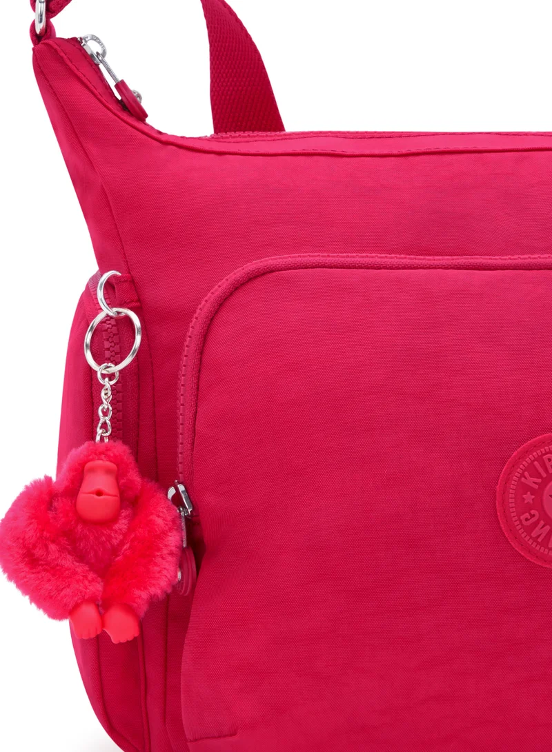 kipling GabbLarge Crossbody Bag with Adjustable Straps Confetti Pink-I5740T73
