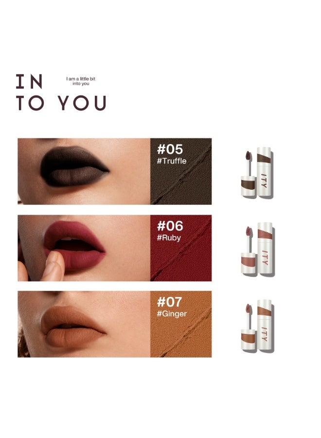INTO YOU(ITY) Soft Matte Lip Clay Long-lasting color Earthy - Image 5