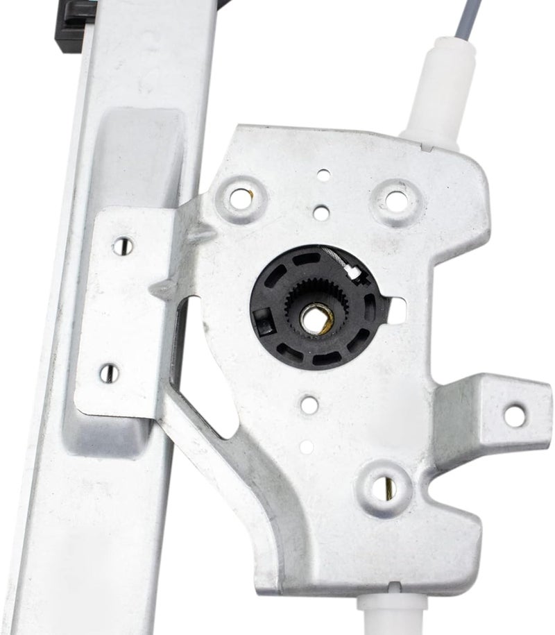 TRQ Rear Left Window Regulator Drivers Side Compatible with 2000-2007 Ford Focus - Image 2