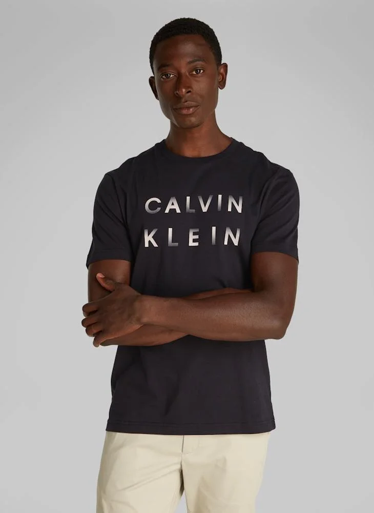 CALVIN KLEIN Cp-Enlarged Logo T-Shirt