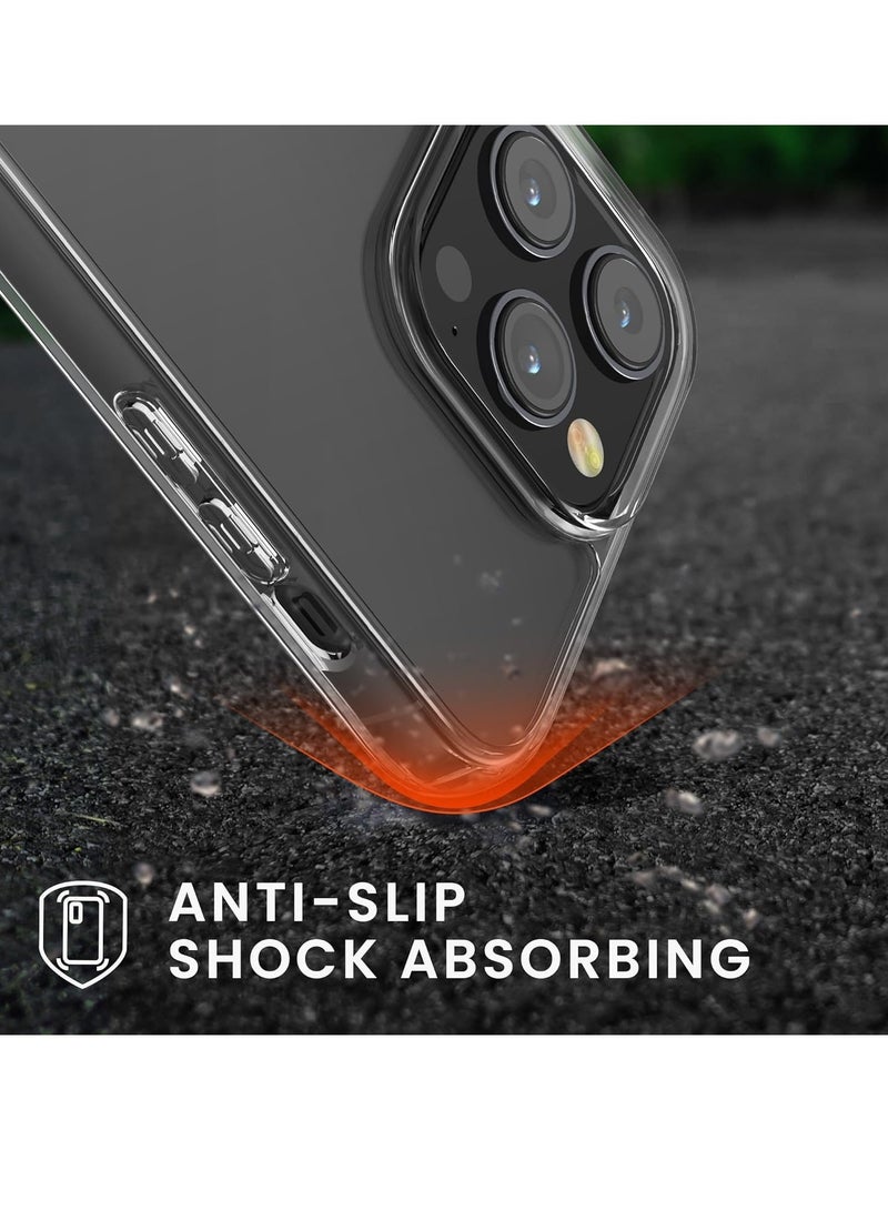 5-in-1 ELTRAZONE Clear Case Set for iPhone 14 Pro – Includes Screen and Camera Protectors – Transparent Design - Image 4