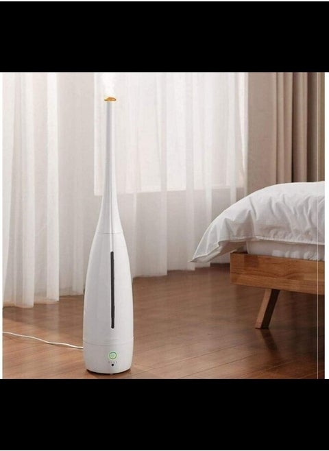 Stylish and Lightweight Cool Mist Humidifier with Water Large Capacity 360°Rotating Outlet Three-Speed Adjustment Remote Control One-Key Sleep Water