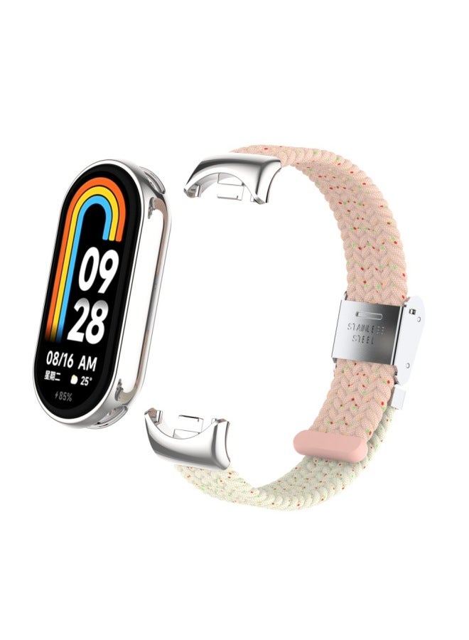 Suitable For Xiaomi Mi Band 10 Strap Nylon Braided Two-section Buckle Xiaomi 9/8 Smart Bracelet Braided Strap - Image 5