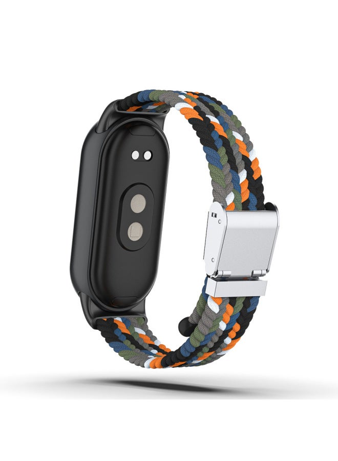 Suitable For Xiaomi Mi Band 10 Strap Nylon Braided Two-section Buckle Xiaomi 9/8 Smart Bracelet Braided Strap - Image 3