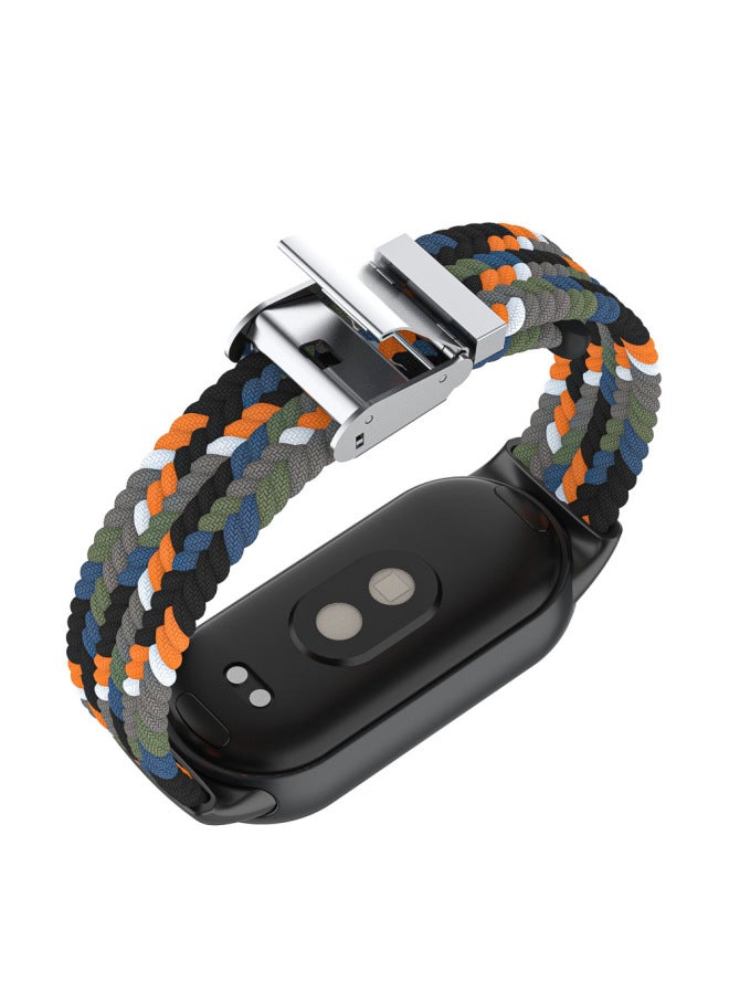 Suitable For Xiaomi Mi Band 10 Strap Nylon Braided Two-section Buckle Xiaomi 9/8 Smart Bracelet Braided Strap - Image 4