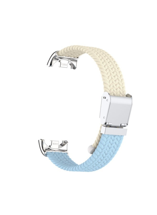 Suitable For Xiaomi Mi Band 10 Strap Nylon Braided Two-section Buckle Xiaomi 9/8 Smart Bracelet Braided Strap - Image 1