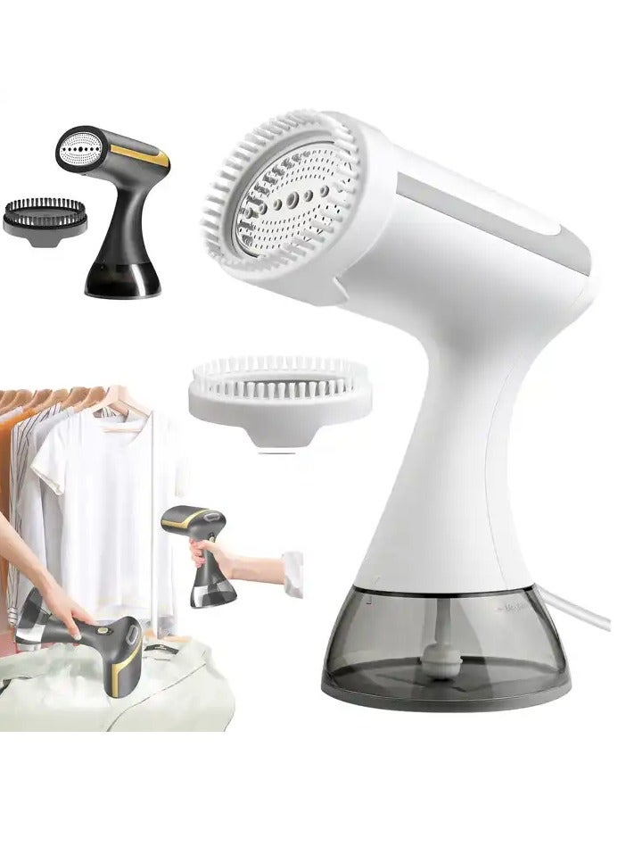 Portable Garment Steamer for Clothes, 1500W Handheld Steamer, 20s Fast Heat-Up, 300ml Large Capacity Water Tank, Travel-Friendly Wrinkle Remover, Fabric Steamer for Home and Travel  - Image 4