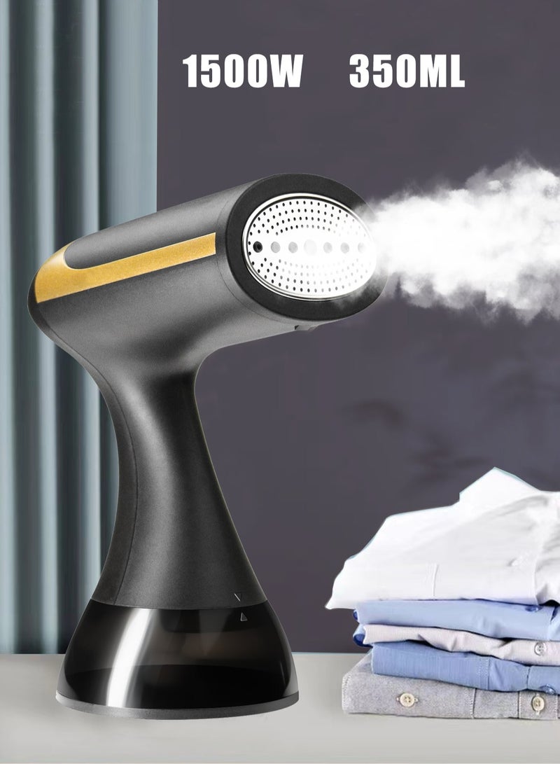 Portable Garment Steamer for Clothes, 1500W Handheld Steamer, 20s Fast Heat-Up, 300ml Large Capacity Water Tank, Travel-Friendly Wrinkle Remover, Fabric Steamer for Home and Travel  - Image 5