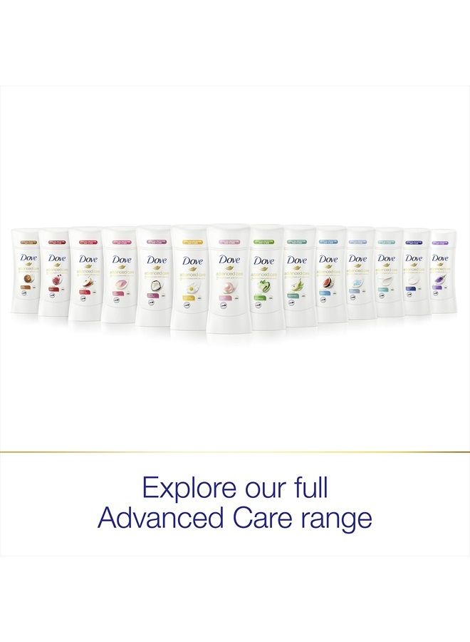 Dove Advanced Care Antiperspirant Deodorant Stick for Women, Apple & White Tea, for 48 Hour Protection And Soft And Comfortable Underarms, 2.6 oz - Image 4