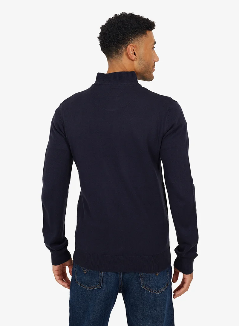 BRAVE SOUL Half Zip Pullover Sweater