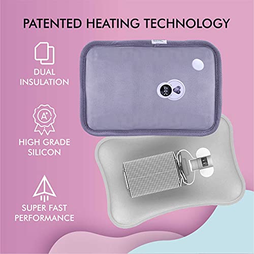 COIF Heating Pad with Gel for Pain Relief | Heating bag electric Hot Water Bottle Bag | Orthopedic Electric Heating Bag for Knee, Shoulder, Lumbar, Joints, Muscle, Leg, Wrist and Nack Pain - Image 3