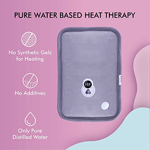 COIF Heating Pad with Gel for Pain Relief | Heating bag electric Hot Water Bottle Bag | Orthopedic Electric Heating Bag for Knee, Shoulder, Lumbar, Joints, Muscle, Leg, Wrist and Nack Pain - Image 5