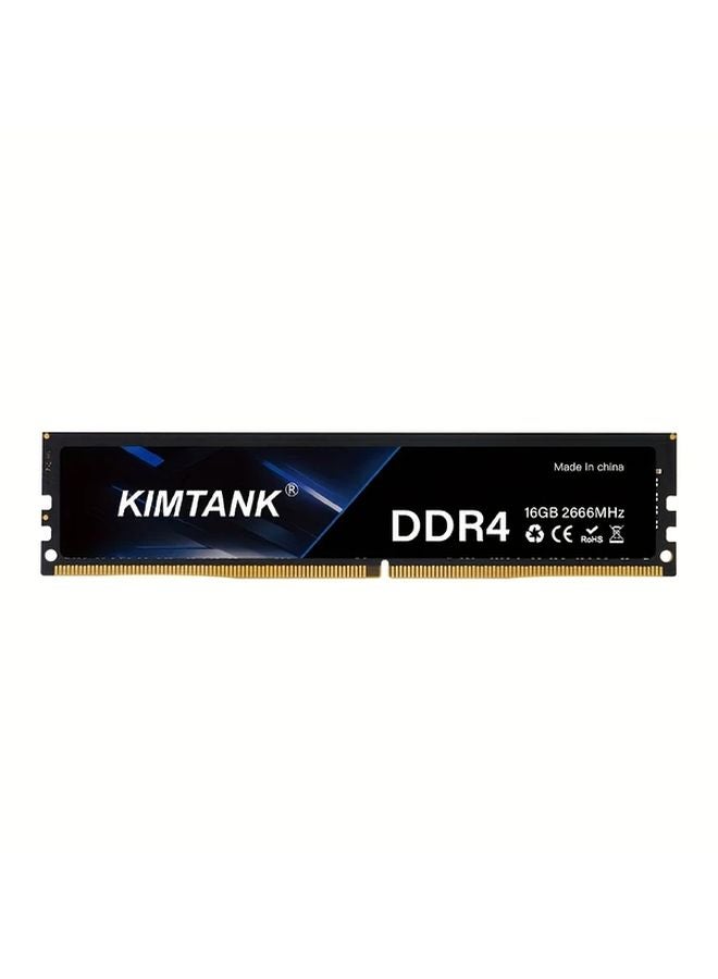 Kimtank Ddr4 16gb 2666mhz Desktop Memory Black High Speed Gaming Ram Intel Amd - Image 3