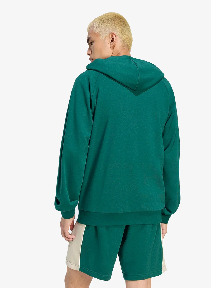 Adidas Essential Colourblock French Terry Hoodie