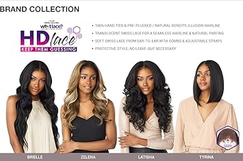 Sensationnel Sensationnel HD Lace Front Wig Cloud 9 What Swiss Lace 13X6 Zelena FLAMBOYAGESAND - Image 2