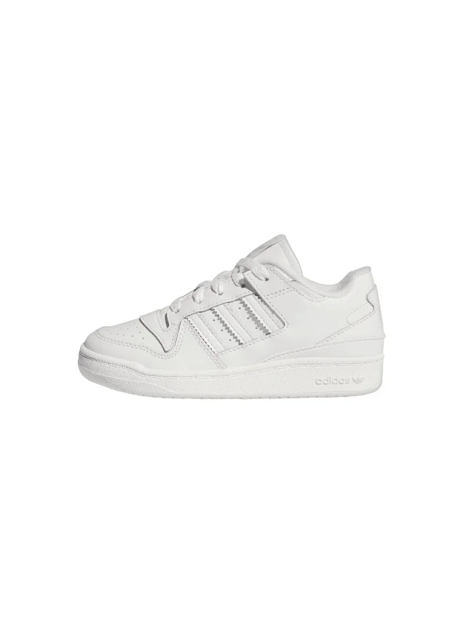 Adidas Adidas Forum Low Cl C White Basketball Shoes For Kids Unisex 10K