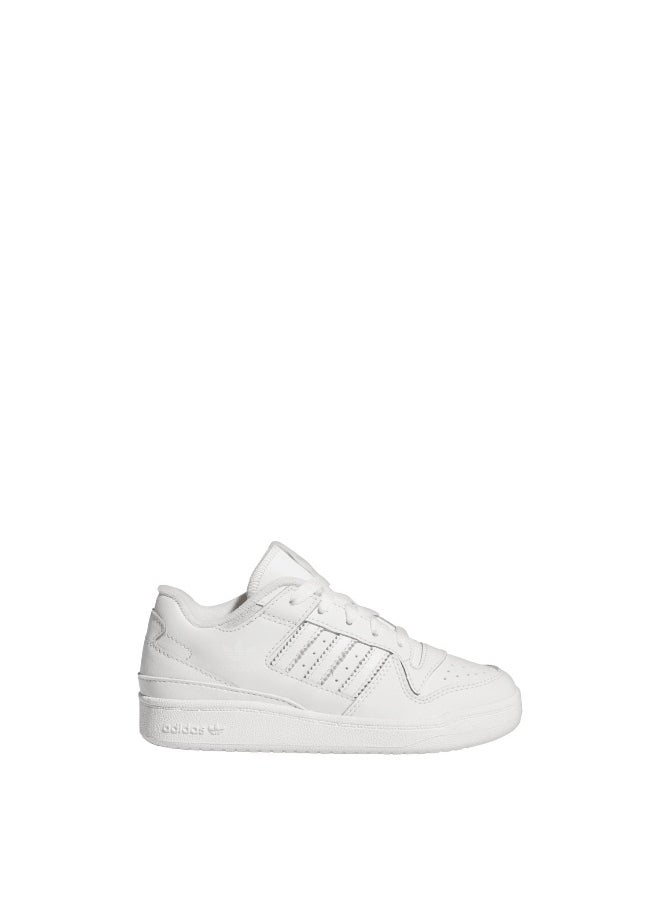 Adidas Adidas Forum Low Cl C White Basketball Shoes For Kids Unisex 10K  - Image 2