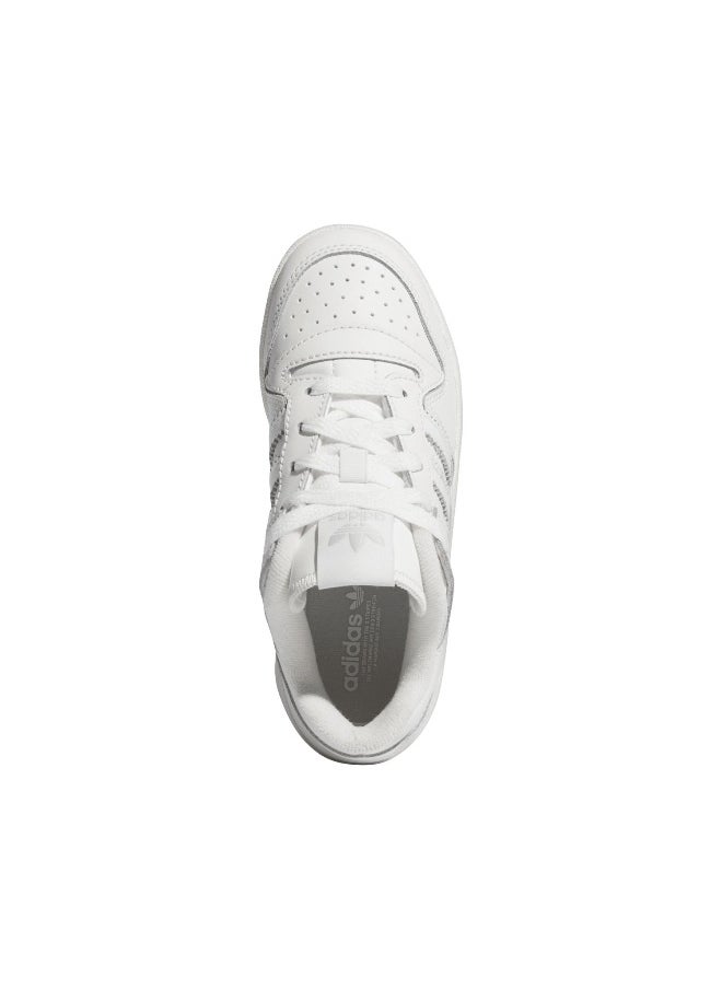 Adidas Adidas Forum Low Cl C White Basketball Shoes For Kids Unisex 10K  - Image 3