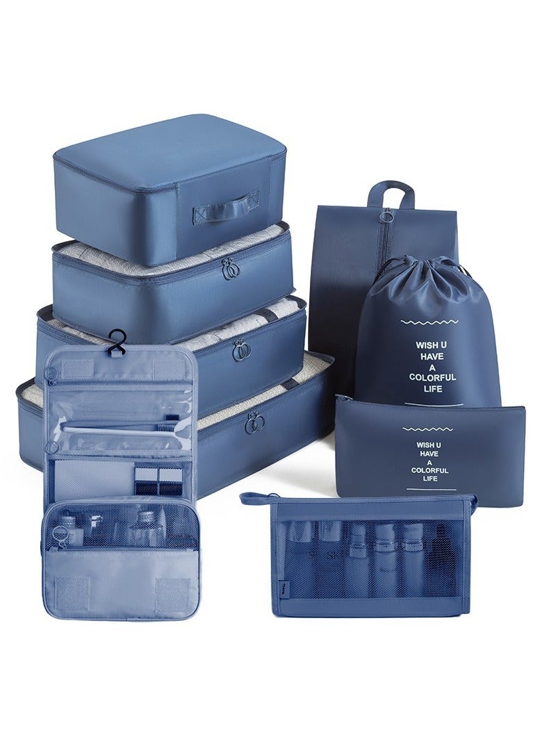 EBMINI Travel Storage Bag Nine Piece Set Business Trips  - Image 1