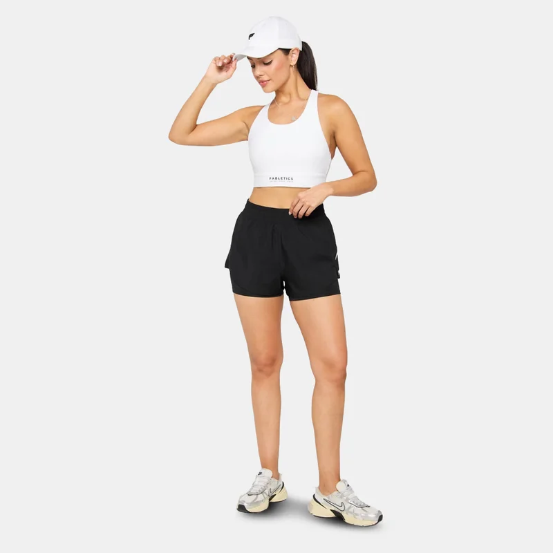 Fabletics Black Women's Oasis Twist Medium-Support Training Sports Bra for Women | Best Price UAE