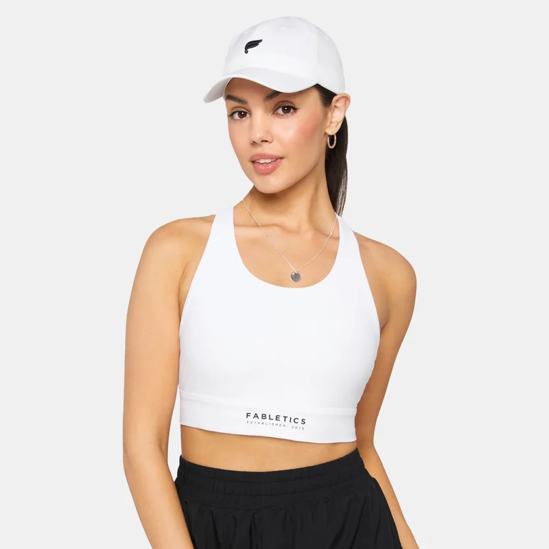 Fabletics Women's Oasis Twist Medium-Support Training Sports Bra
