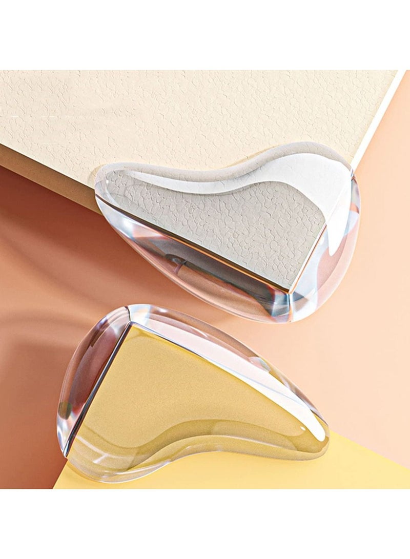Furniture Corner Protectors, Clear Safety Table Guards for Baby Child Proofing, Water Drop Shape Protectors Against Sharp Corners (10 Pcs) - Image 2