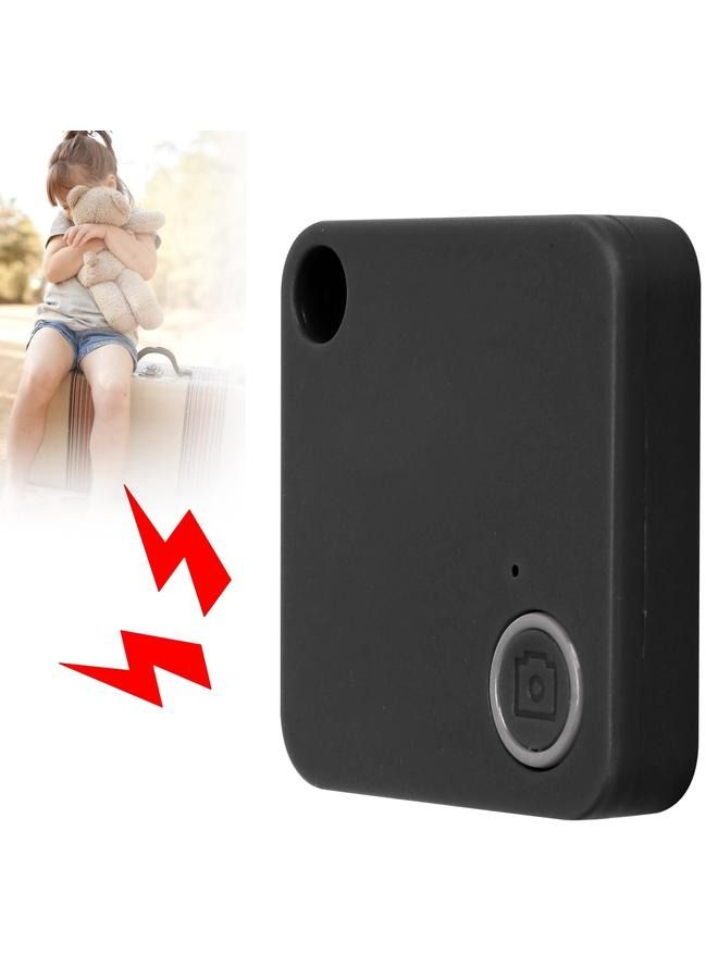 Bluetooth Tracking Device AntiLost Key Finder Item Locator AntiTheft Alarm for Children Pets Wallet(Black )