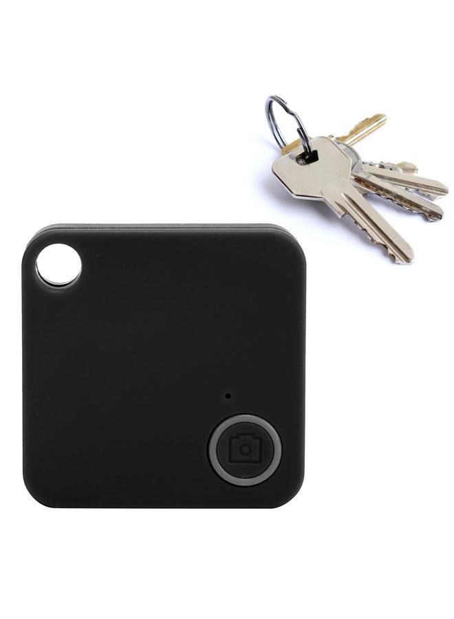 Bluetooth Tracking Device AntiLost Key Finder Item Locator AntiTheft Alarm for Children Pets Wallet(Black )