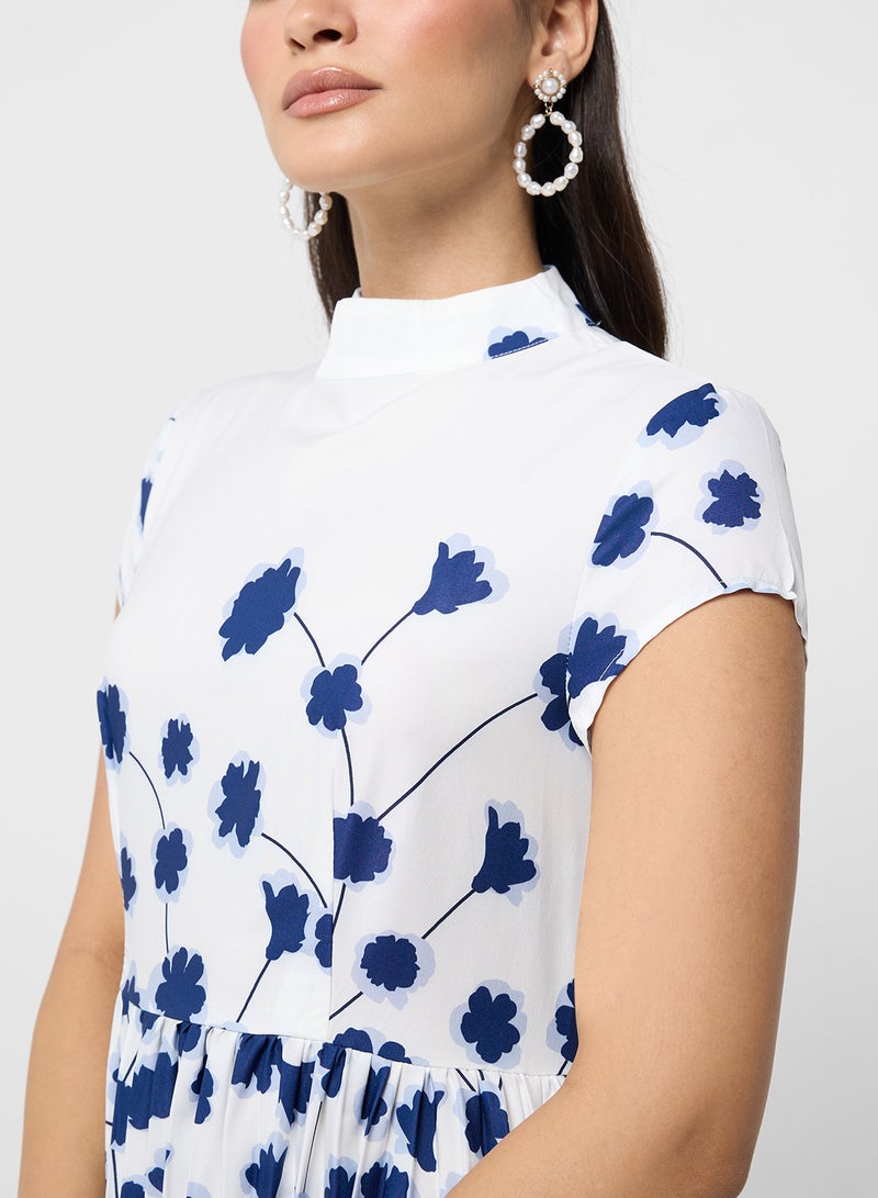 ايلا فستان بطبعة زهور - Image 3