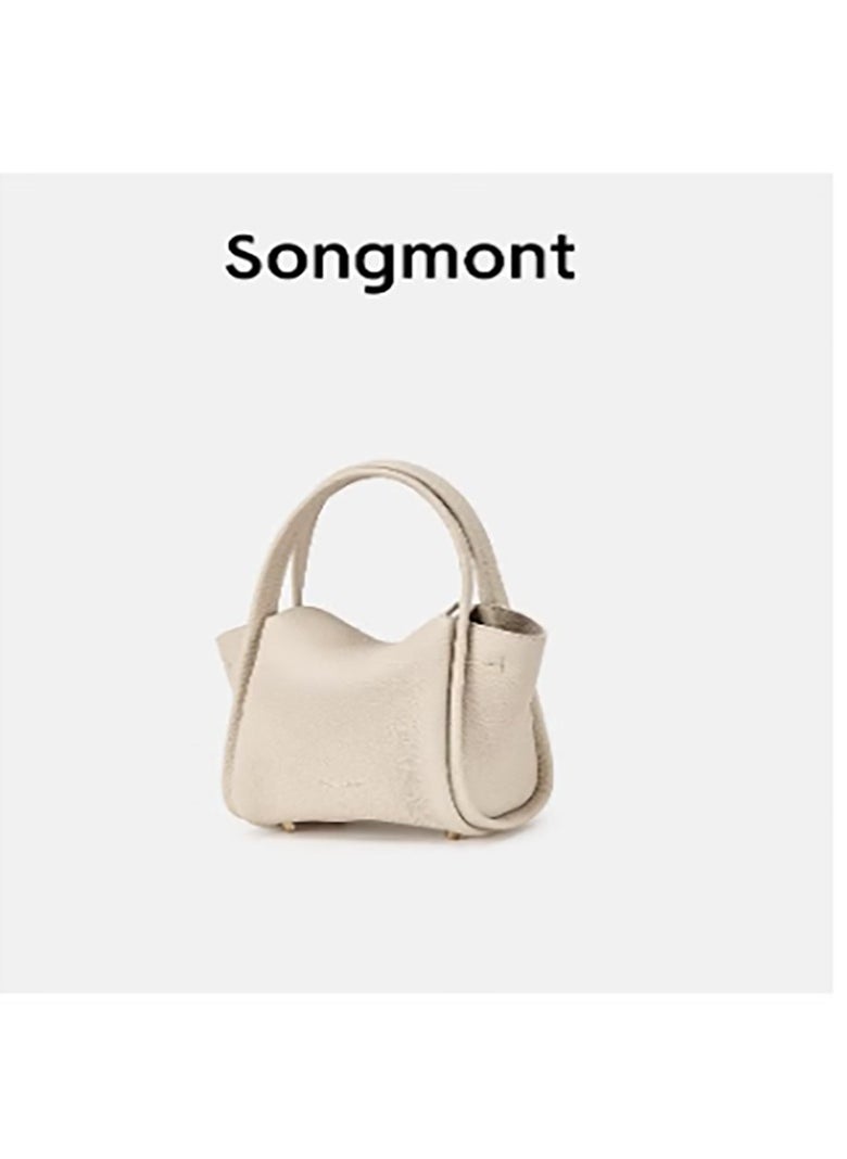 Songmont - Mini Yuanbao - Shaped Vegetable Basket - Inspired Bag: A Multifunctional Mini Bag for Hand - Holding and Crossbody Carry, Ideal for Carrying Mobile Phones - Image 1