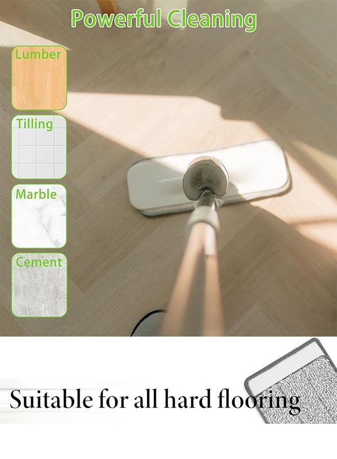 KANGLI 7-Piece Microfiber Spray Mop Replacement Head Set - Image 3