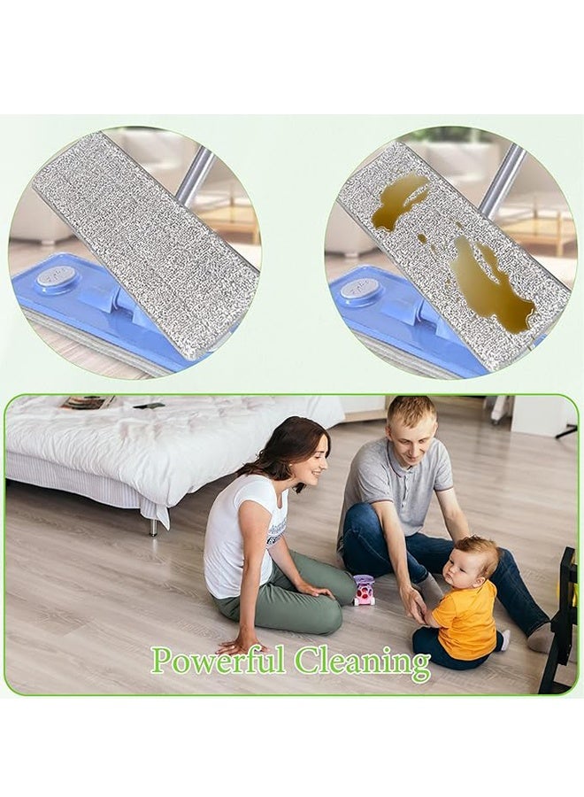 KANGLI 7-Piece Microfiber Spray Mop Replacement Head Set - Image 4