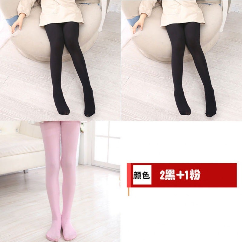 Children'S Pantyhose Stockings Girls' Dance Socks Thin White Baby Princess Leggings Stockings - Image 1