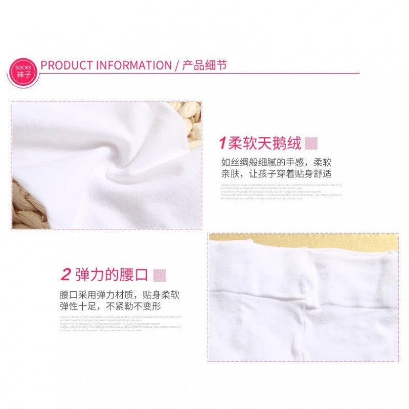 Children'S Pantyhose Stockings Girls' Dance Socks Thin White Baby Princess Leggings Stockings - Image 3