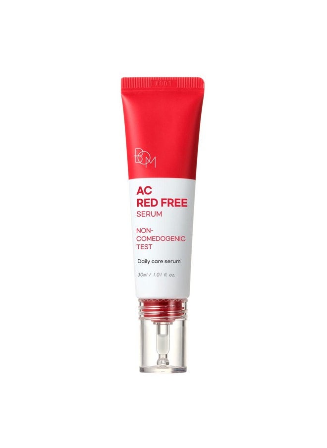 bom - Ac Red Free Serum 30Ml Non Comedogenic Face Serum Salicylic Acid Tea Tree Oil Formula For Acne Redness Skin Care - Image 1