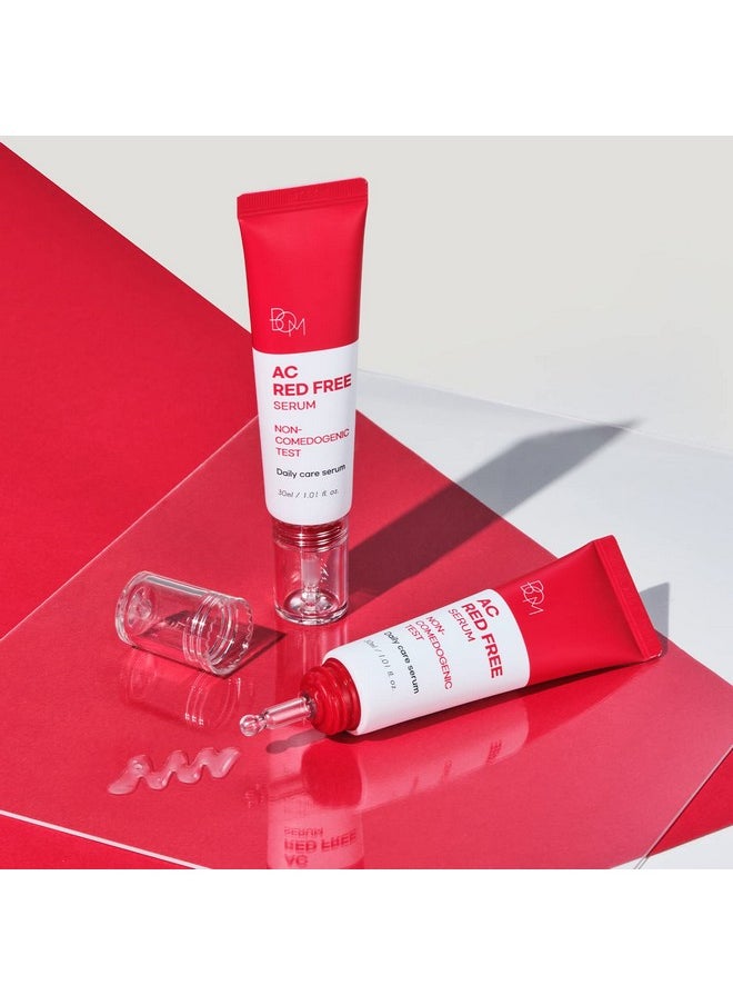 bom - Ac Red Free Serum 30Ml Non Comedogenic Face Serum Salicylic Acid Tea Tree Oil Formula For Acne Redness Skin Care - Image 1