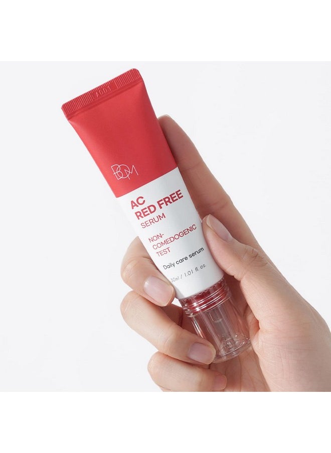 bom - Ac Red Free Serum 30Ml Non Comedogenic Face Serum Salicylic Acid Tea Tree Oil Formula For Acne Redness Skin Care - Image 1