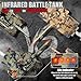 Supdex 124 RC Battle Tank Set Remote Control Russian T90 and German Leopard II Tank Model That Shoots for Kids and Adults 24Ghz Army Toy for Boys 6 Year Old with Smoke Sound Effects and Lights - Image 4