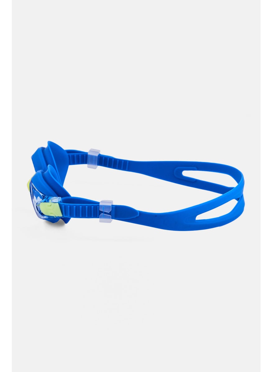 RBX Kids Boy Brand Logo Swimming Goggles, Blue  - Image 3