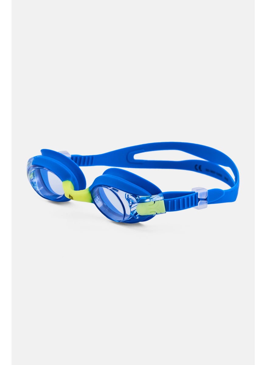 RBX Kids Boy Brand Logo Swimming Goggles, Blue  - Image 2