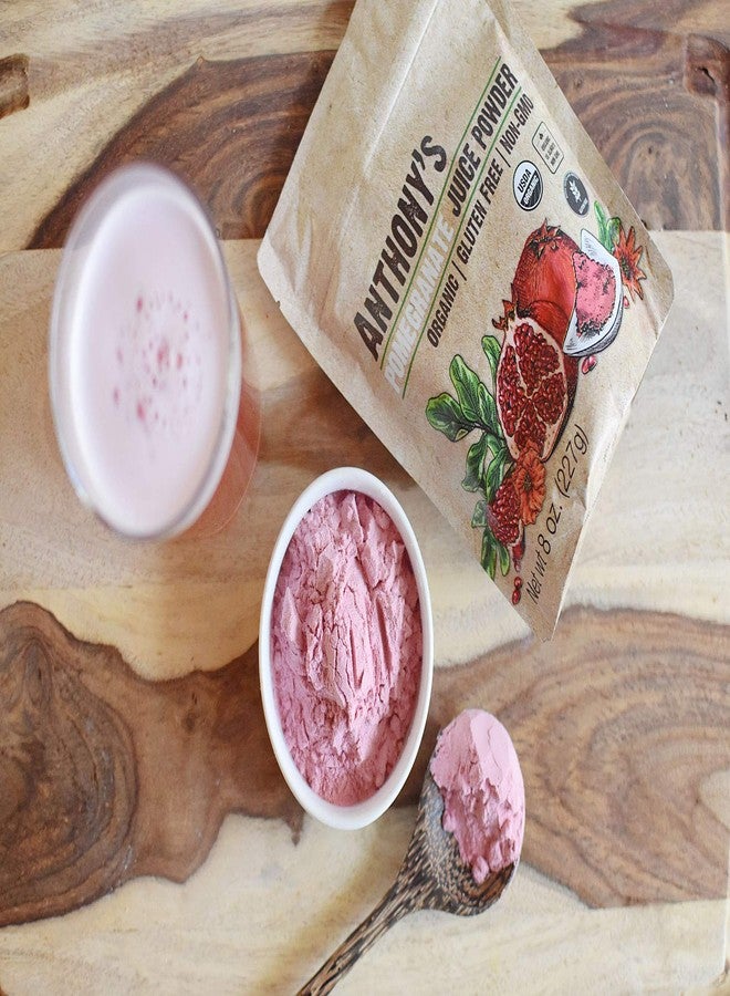 Anthony's Organic Pomegranate Juice Powder, 8 oz, Gluten Free, Non GMO, Vegan - Image 5