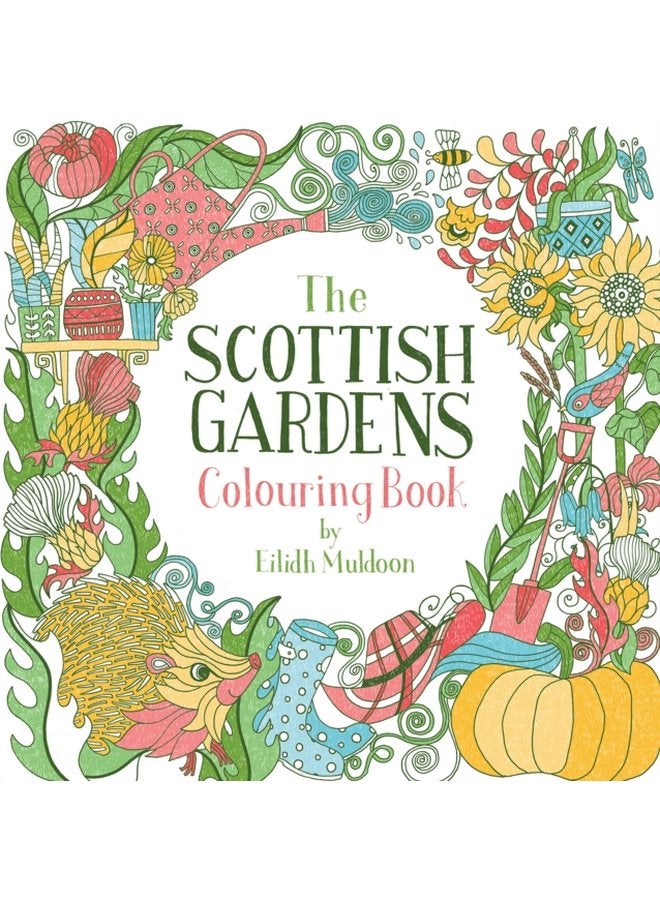 The Scottish Gardens Colouring Book - Paperback