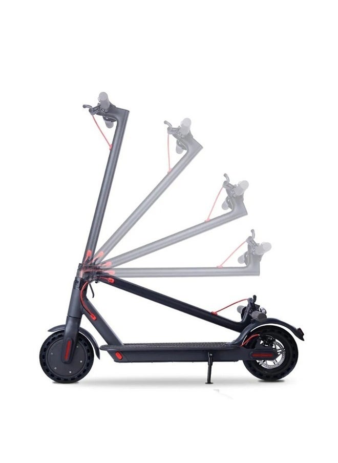 Fitness World Electric Scooter with Lithium Battery with Dual Brake System Up to 20km/h Max Speed, 30km Travel Distance, 10inch Pneumatic Tire with Foldable Design and Mobile App Control  - Image 4