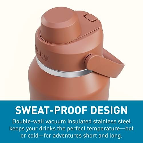 CamelBak Thrive Chug Insulated Stainless Steel Water Bottle Sierra Red, 40oz - Image 4