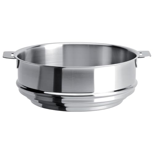 Cristel Strate Universal Steamer, 8", Silver - Image 1