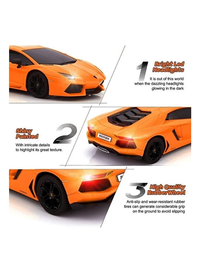 LAMBORGHINI Officially Licensed Lamborghini RC Car 1:24 Scale Toy (Ages 6+) - Image 3