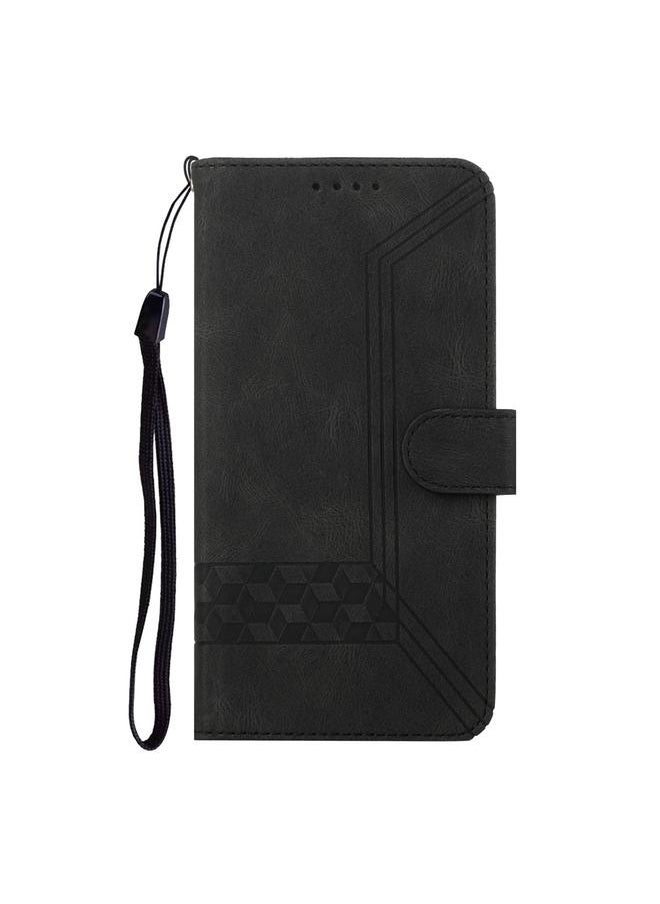 Zaboon Case For Honor X9c Global Cubic Skin Feel Flip Leather Phone Case  - Image 3