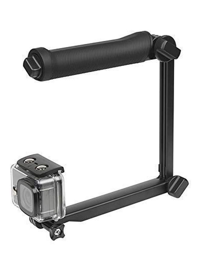 NIBEMINENT Hand Grip Arm 3 Way Selfie Stick Tripod Mount Monopod For Gopro Hero black - Image 3